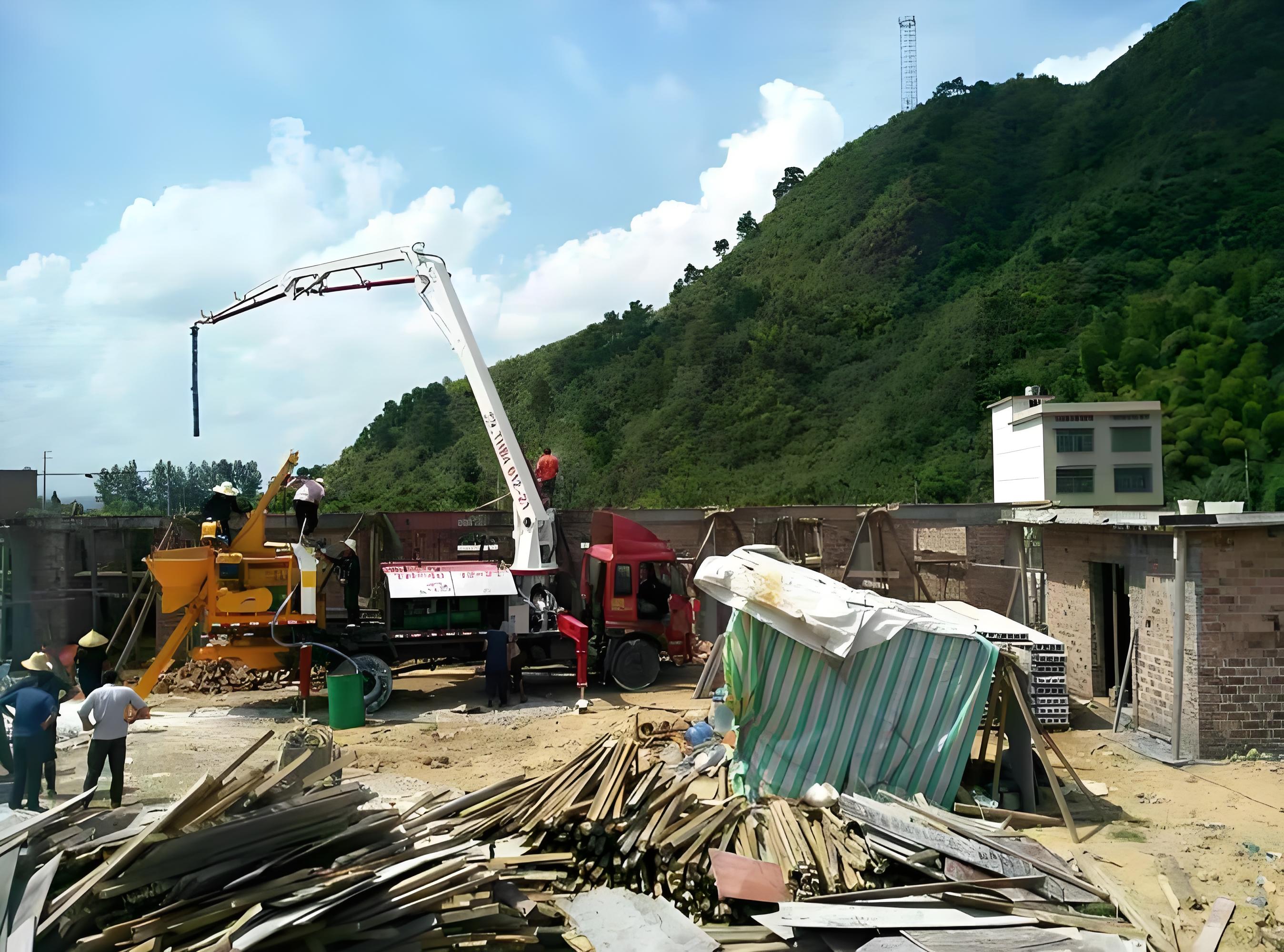 混凝土輸送設備對于推動農(nóng)村基礎設施建設具有重要意義